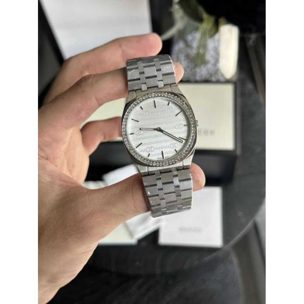 Gucc 25H White silver Premium