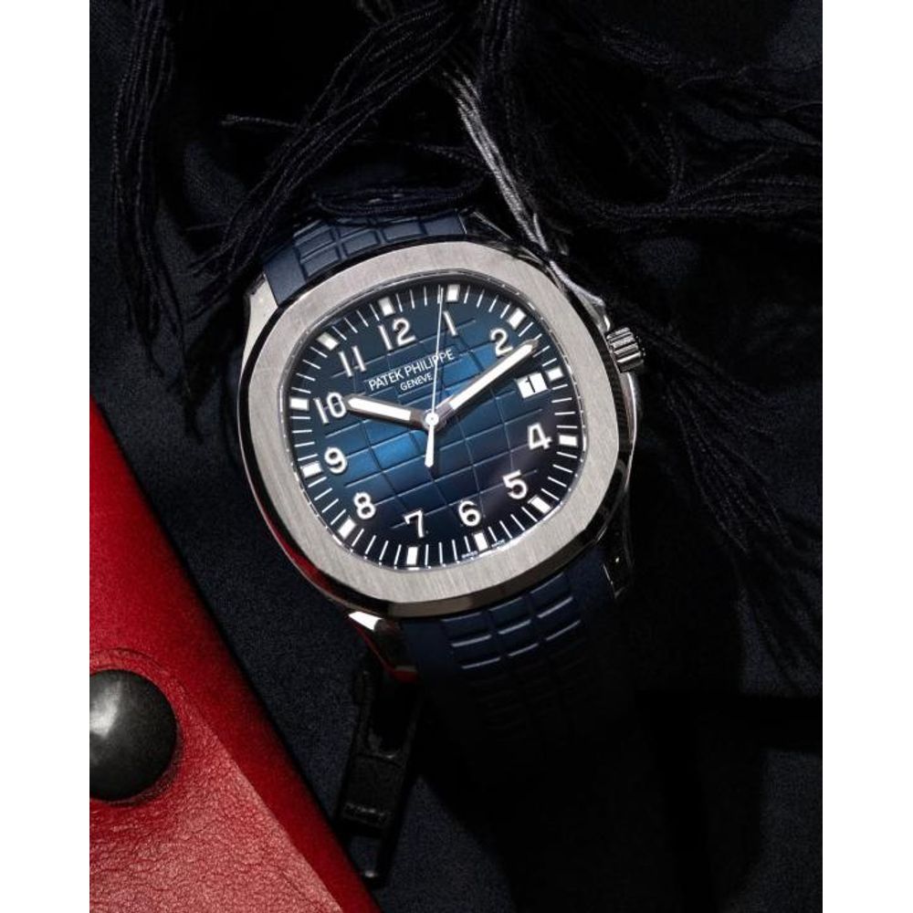 Pate_ek Philippe Aquanaut 5167R-001Bettry blue silver blue
