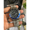 ROLLEX GMT MASTER 2 SILVER BLUE BLACK DIAL AT462