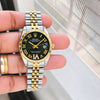 Rollex Datejust 31 2Ton Green Roman