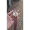 Tisot Quartz DayDate Brown Gold AT426