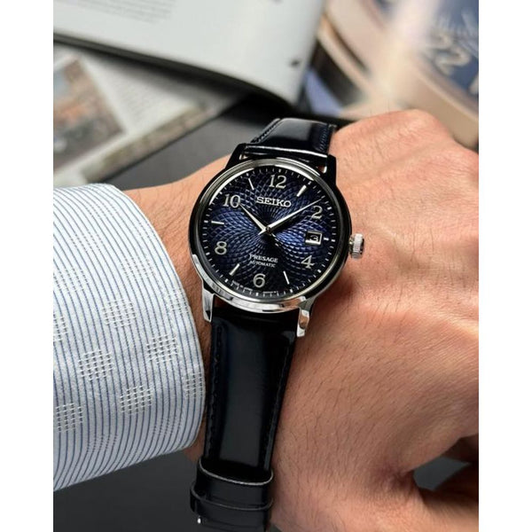 Seiko Presage Cocktail Time Mojito black blue