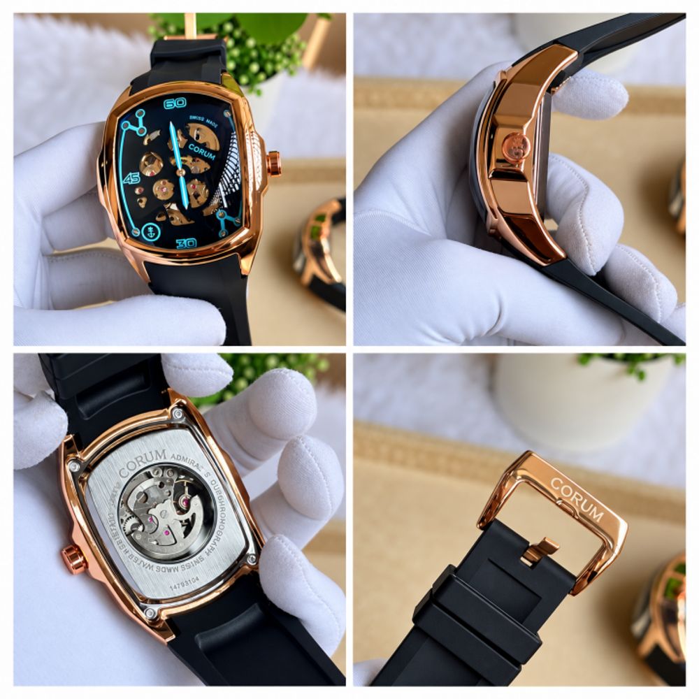 Corum Automatic Blue Copper Black AT520