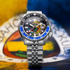 Seik o Sports5 Sari Kanaryalar Concept Customised Premium Automatic Watch