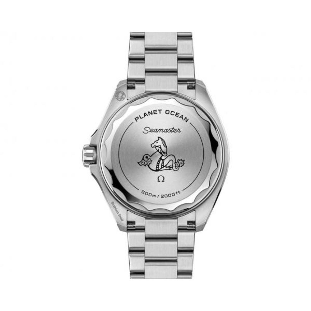 Omegg_a Seamaster Planet Ocean 600M Co-Axial Master Chronometer metal silver Black