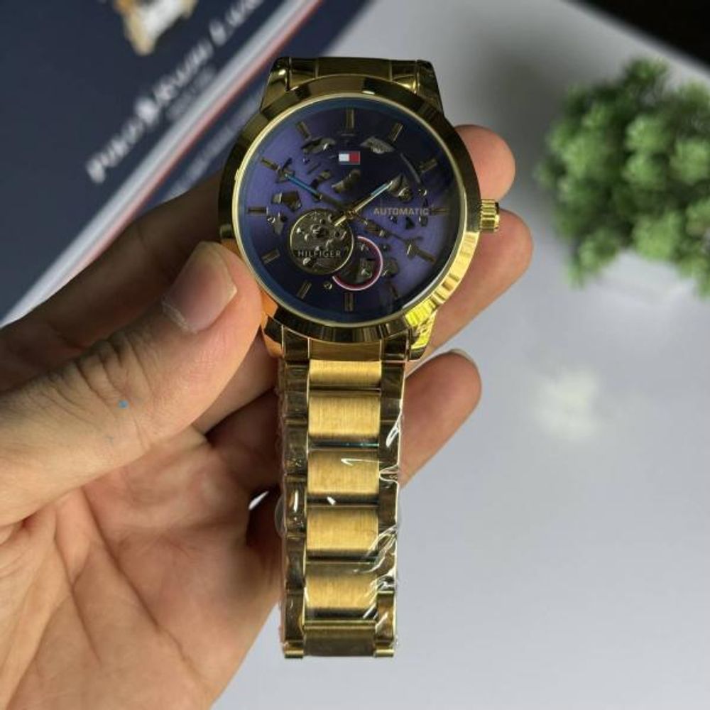 Tommy Hilfige Automatic Skeleton Dial (Back Open)