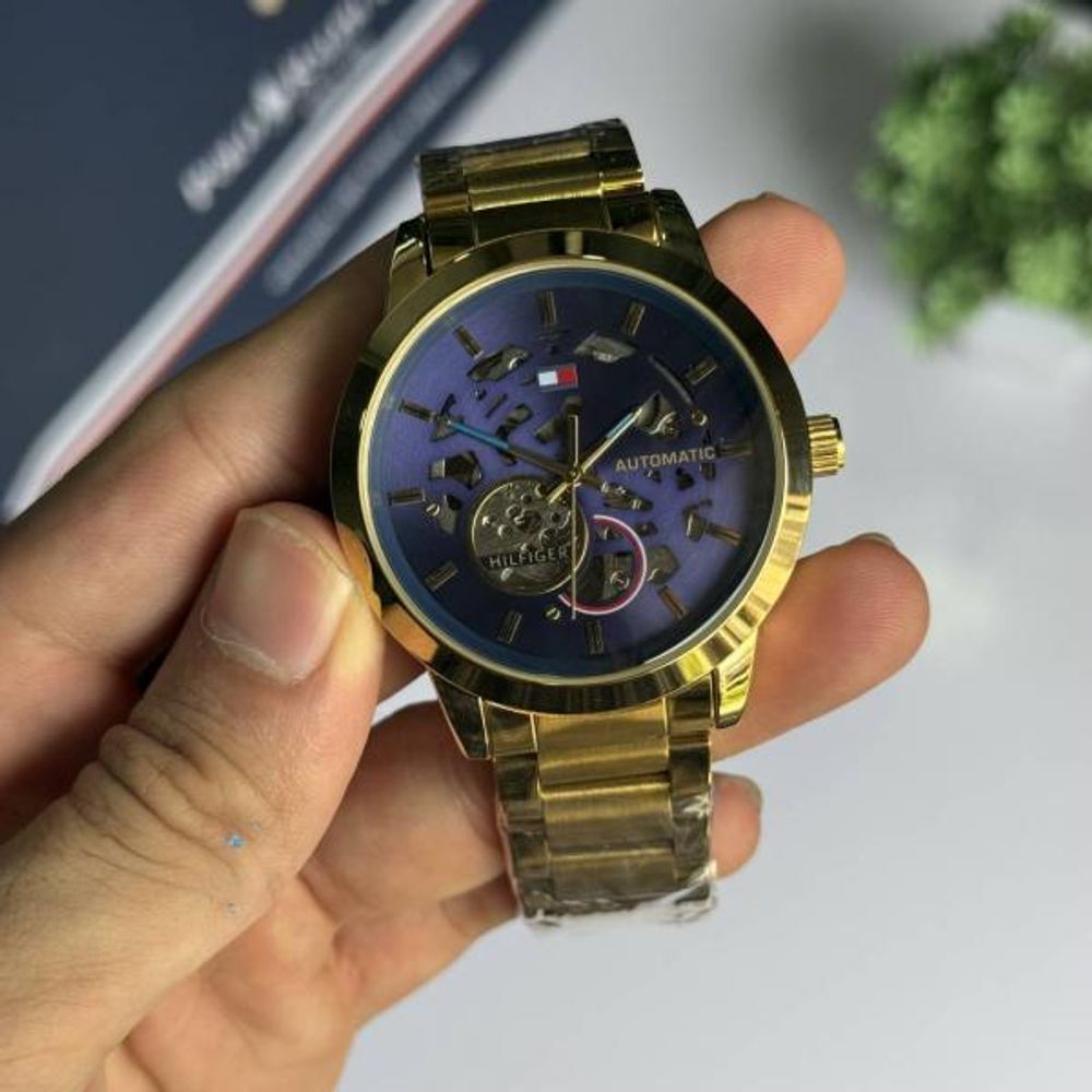 Tommy Hilfige Automatic Skeleton Dial (Back Open)