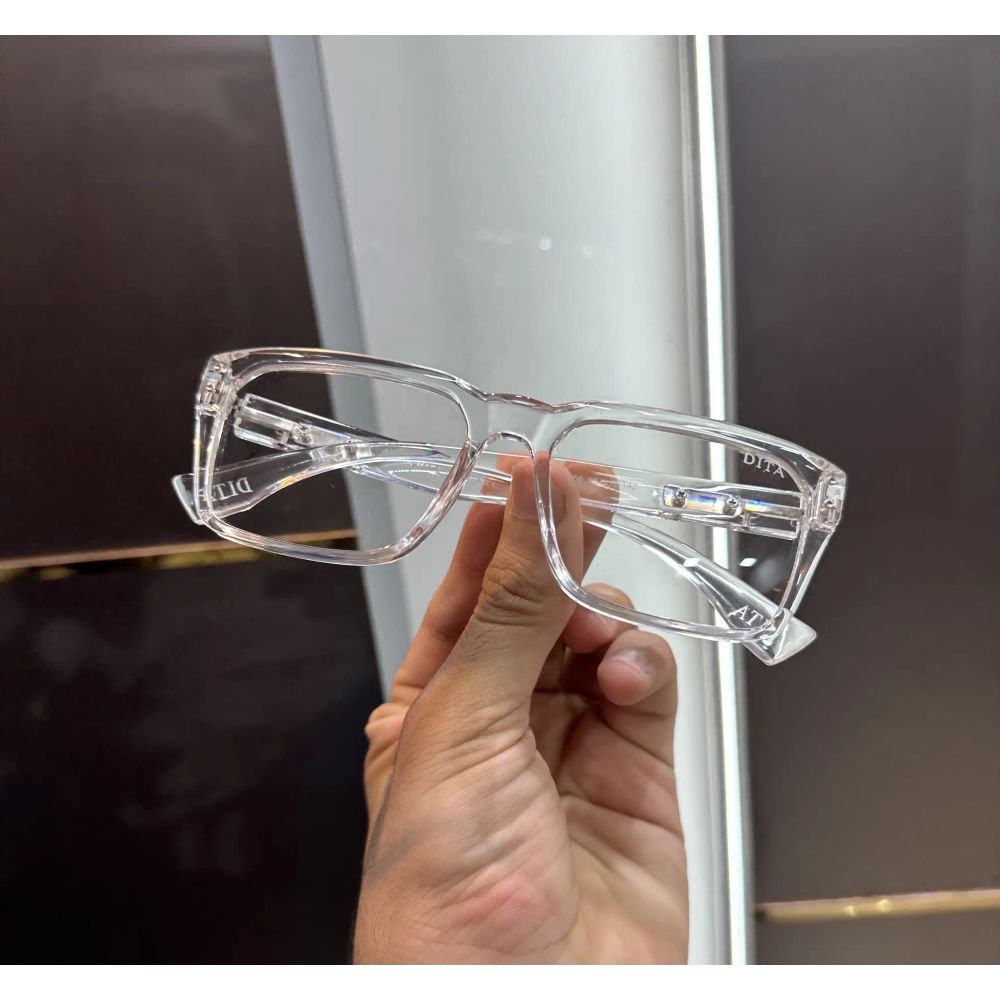 Dita Ice Transparent Luxury Glasses 8956