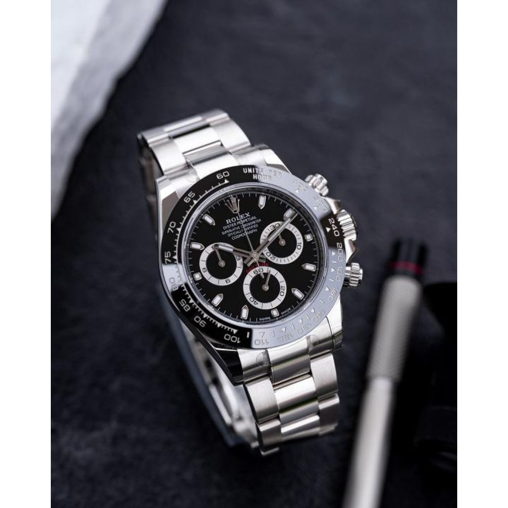 Rolee_x Oyster Perpetual Daytona Chosmograph Silver-Black
