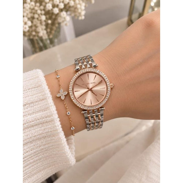 Michael l Kors Darci Mk3192 Two Tune Rose Gold Dial