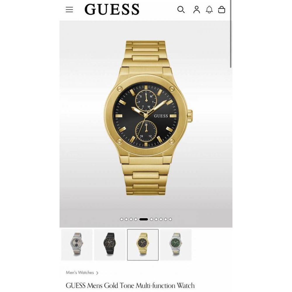 Gues s Jet Multifunction Mens Analog watch