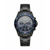 Armaani Exchange 100 Meters Black  Two Shade Dial