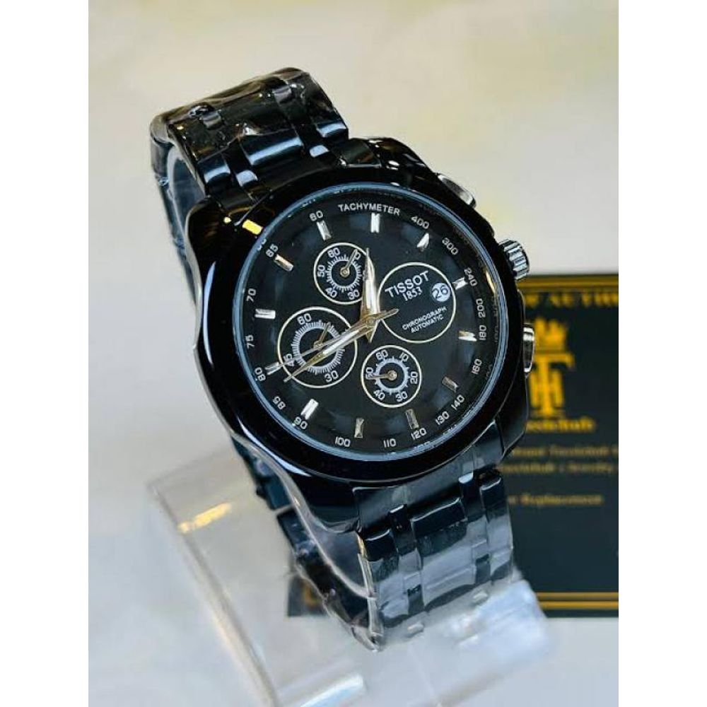TISOT COUTURIER CHRONO FULL BLACK AT386