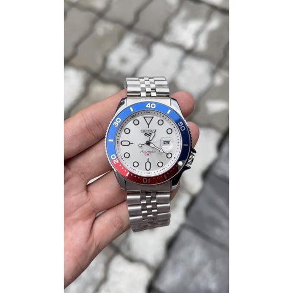 Seiko GMT Sport Back Open
