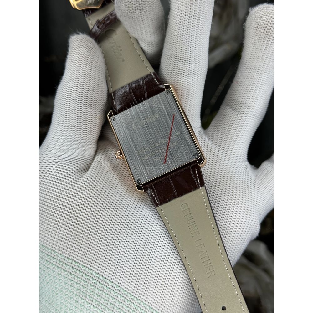 Cartie r Tank Louis Brown White Premium Watch