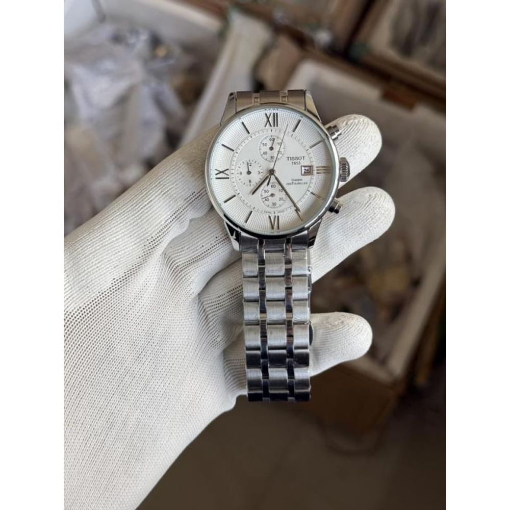 Tisot Chemin 1853 Chronograph White (All Working)