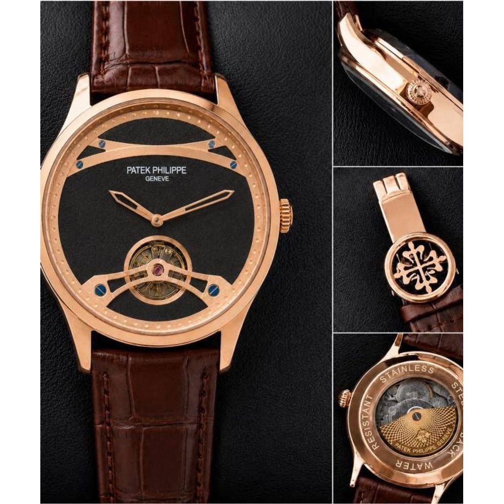 PATEK PHILIPPPE LEATHER AUTOMATIC 509