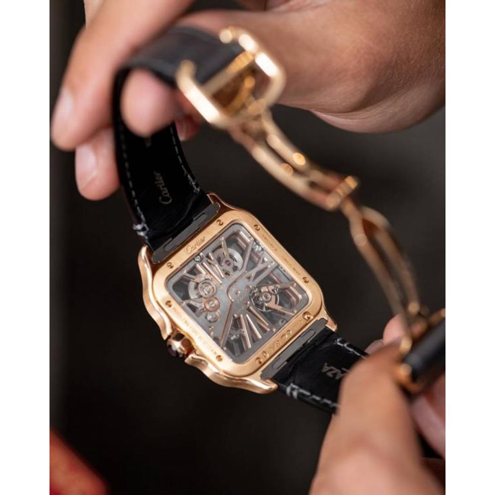 Cartiie_r Santos Skeleton Battery black copper