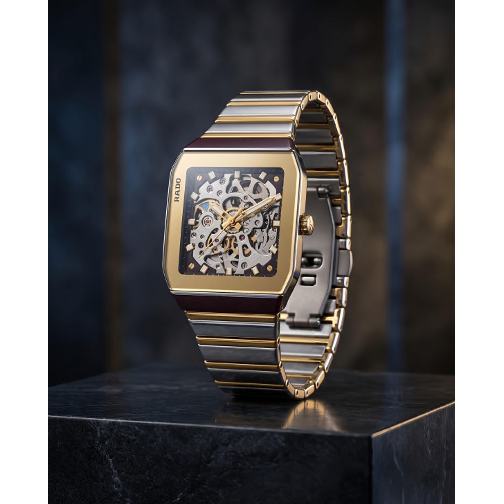 Raado Anatom Automatic Skeleton 2Ton Gold Black