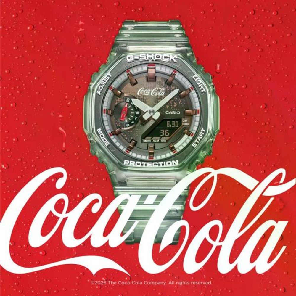 Casio G-Shock GA- 2100CC-3A Coca-Cola Collaboration