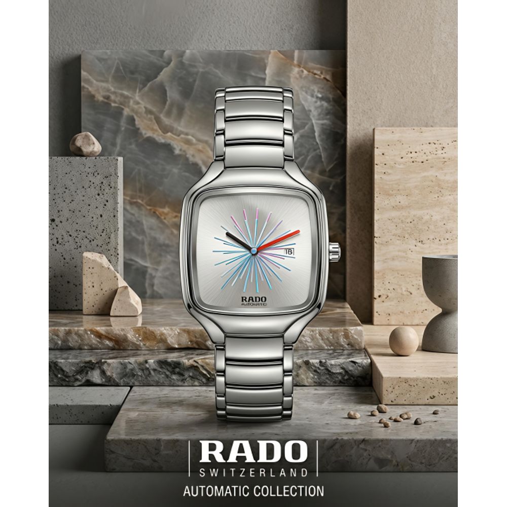 Raado True Square Over the Abyss Silver-White
