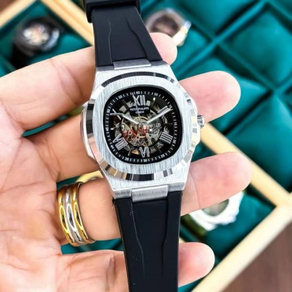 Patek Philipp Automatic Skeleton dial Men ( Back open )