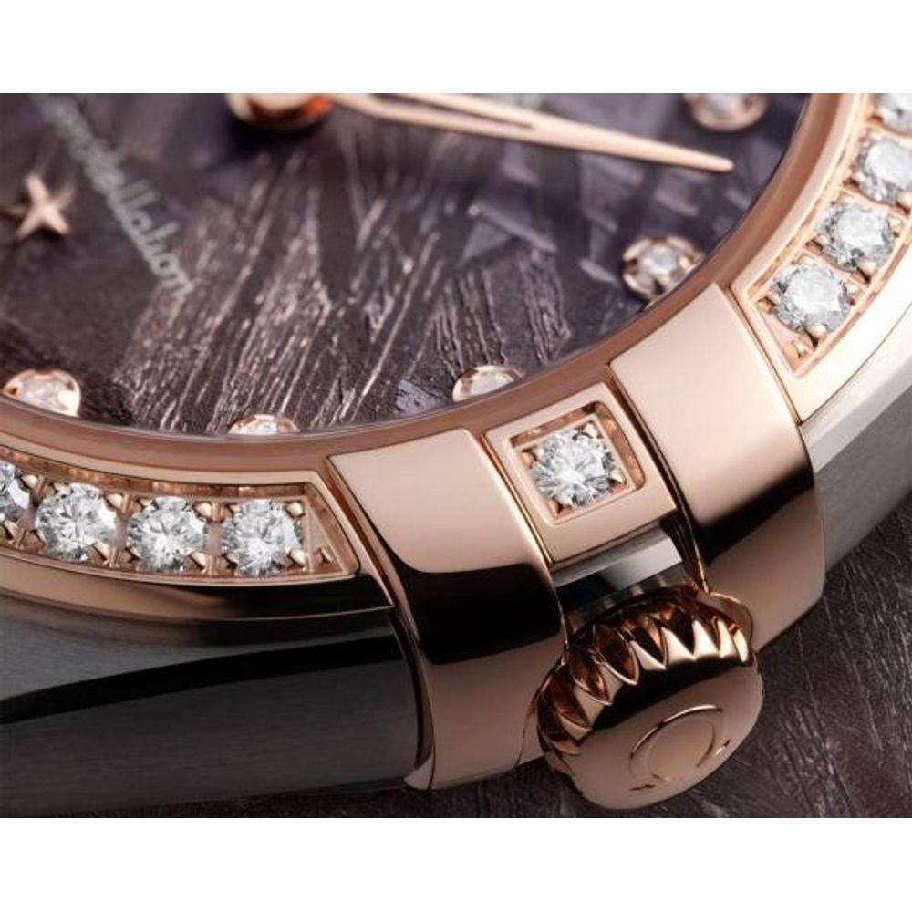 Omeg_ga Constellation Quartz luxury watch dimond