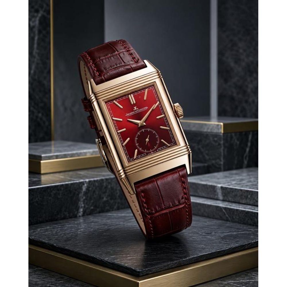 Jaegar-Le Coultre Reverso Tribute Duoface Small Seconds Red