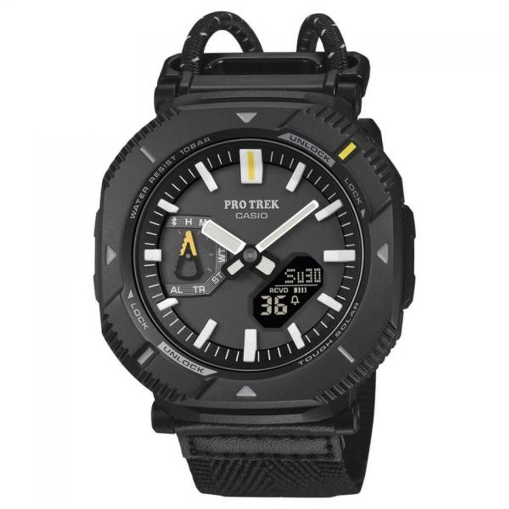 Casio Pro Trek PRJ-B001B-2 black white yellow