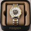 Fossiil Grant Automatic (Back open) AAA Stainless Steel