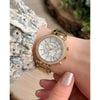 Michael_l Kors Parker Gold-White