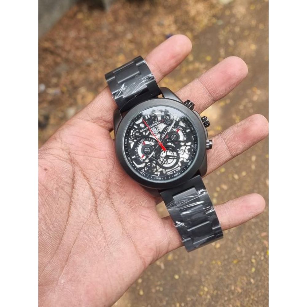 Tag Huer Carrera CR7 CAL 1887 Black-White AT374