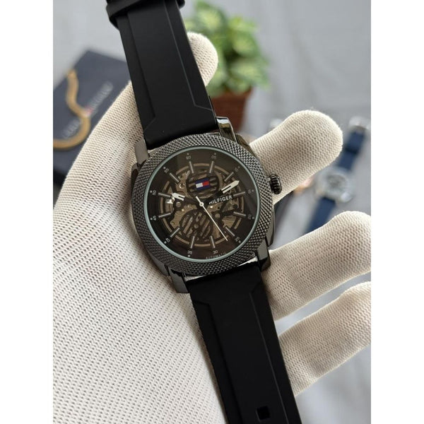 Tommmy Hilfiger Automatic Skeleton Blue W496