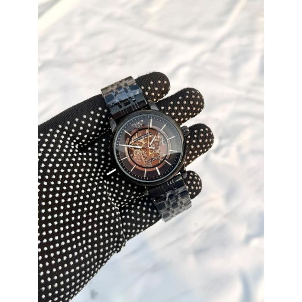 Emporio Arrwa%_ni Skeleton Automatic
