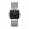 Patek philipe Ellipse Timepiece Silver Black Dial