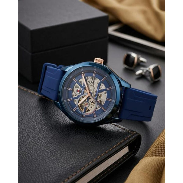 Tommmy Hilfige_r Automatic Silicon Blue