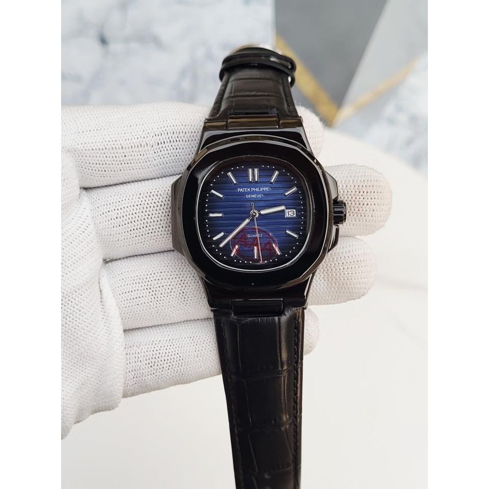 PATEK PHILIPE NAUTILUS BLACK BLUE DIAL 377