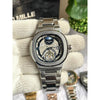 PATEK PHILIIPPE SUN SILVER BLACK DIAL AT456