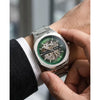 Arma_ani Exchange Skeleton Automatic Ax3216 silver green
