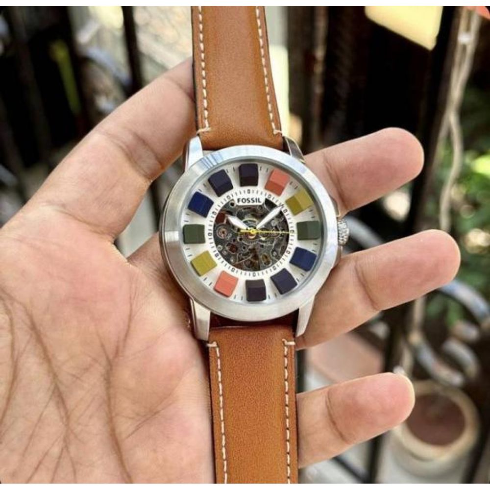 Fossi Grant Skeleton Multicolor Automatic