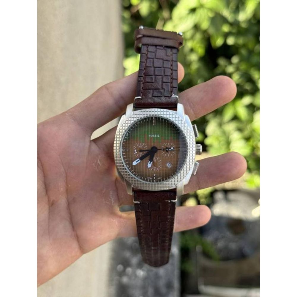 Fossi Minecraft Chronograph (All working)