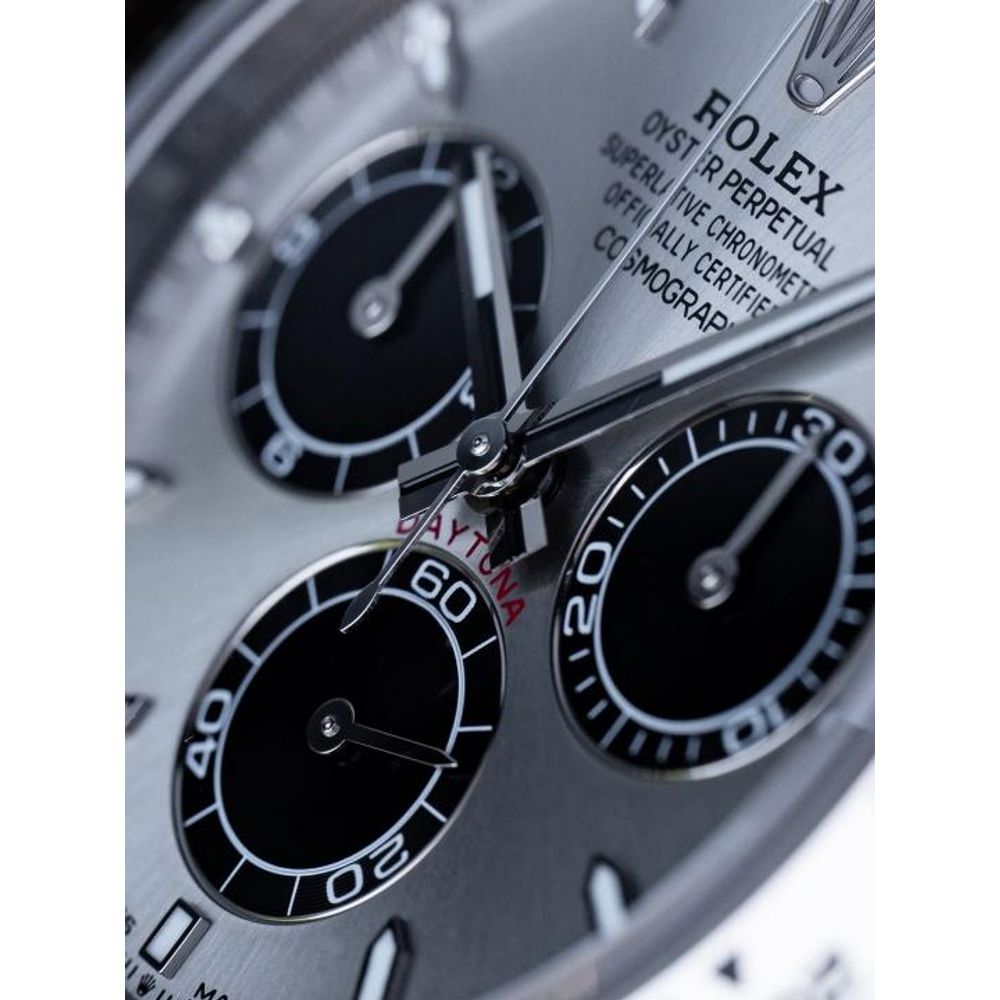 Rolee_x Oyster Perpetual Daytona Chosmograph Silver-Grey-Black Chrono