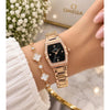 Omegha Constellation Quadrella Rosegold Black