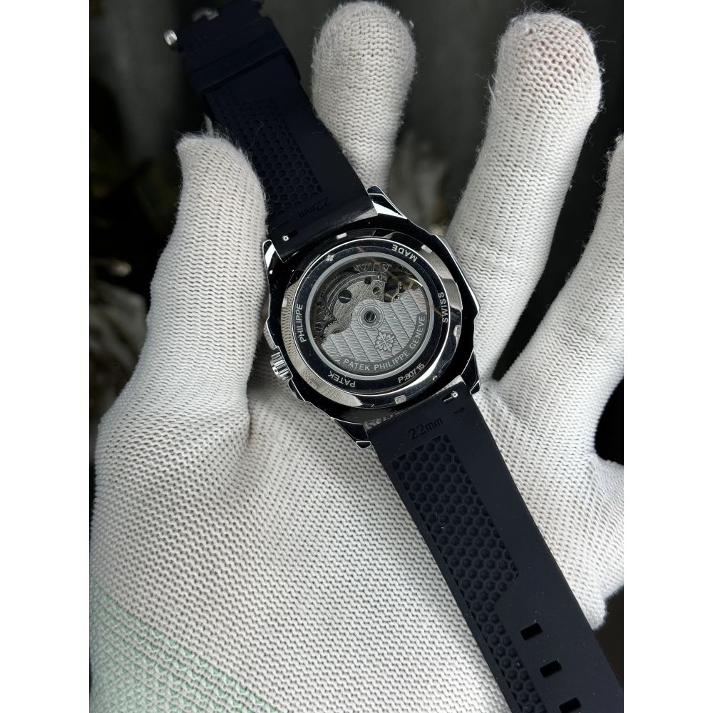 Patek Philipp e Silver Black Automatic Premium Watch
