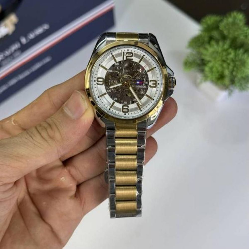 Tommy Hilfige Skeleton Automatic watch