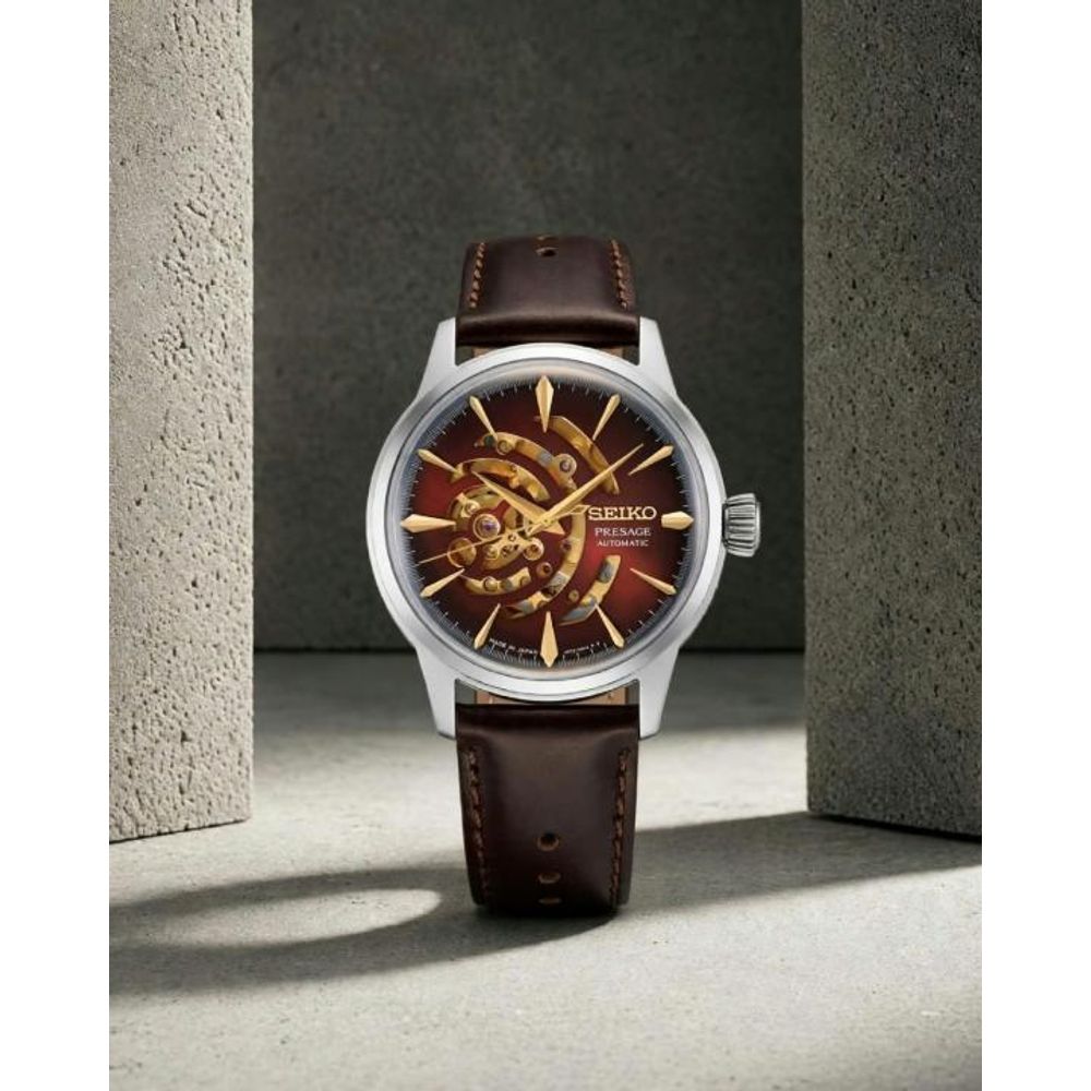 Seikko  Presage Red Brick Cocktail Time Limited Edition