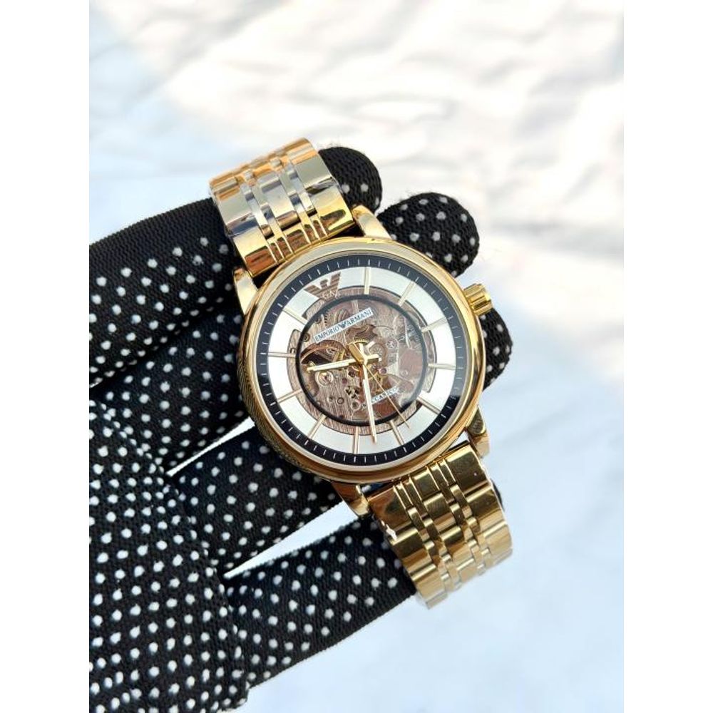 Emporio Arrwa%_ni Skeleton Automatic