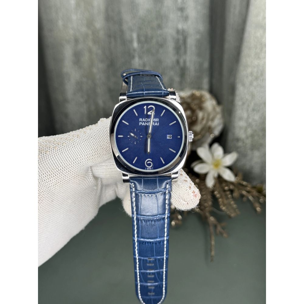 Panerai Radiomir Quaranta Blue White Premium Quartz Watch