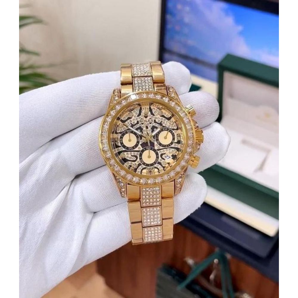 ROLLEX TIGER GOLD METAL AT296