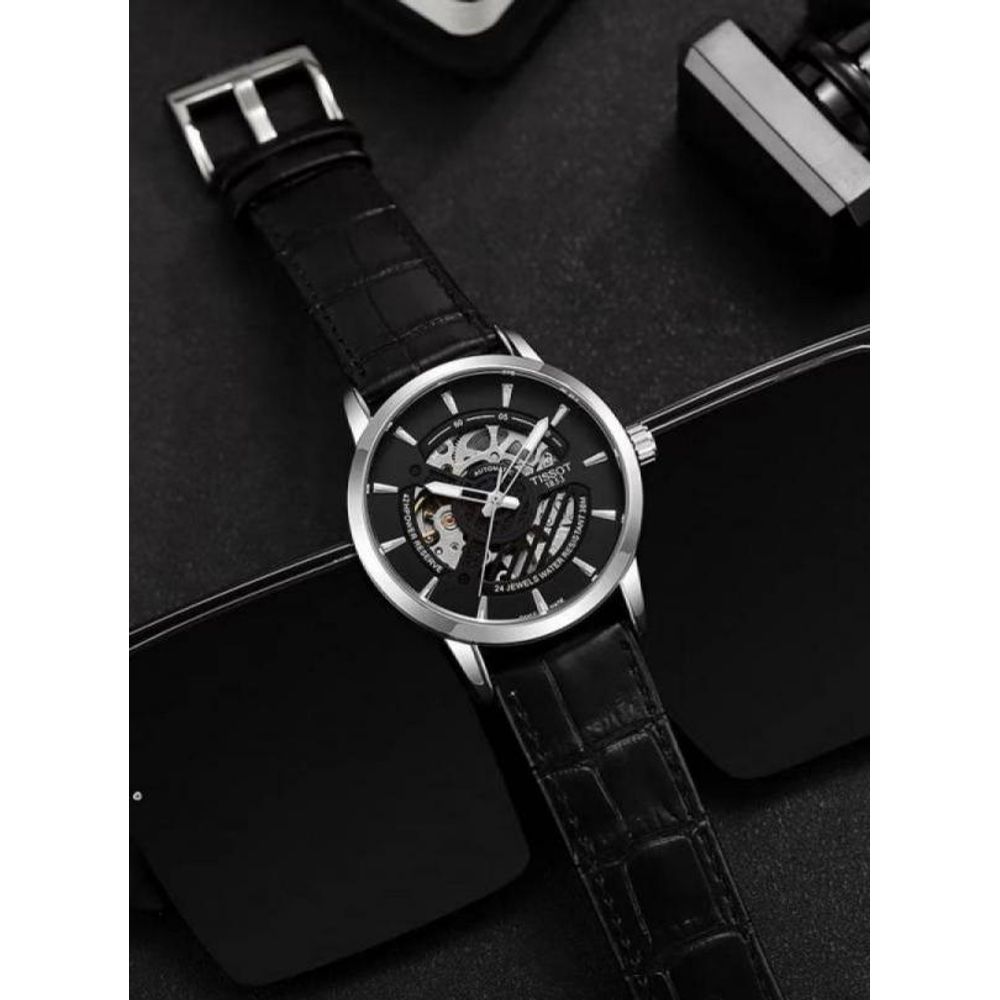 Tisso Skeleton Automatic Open Heart Premium